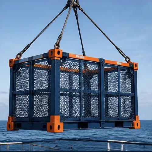 Offshore cargo baskets