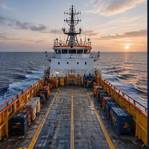 Vessel deck supply